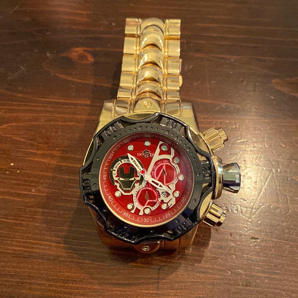 Inviuta Ironman Watch this watch is a fake knock off